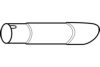 FENNO P7797 Exhaust Pipe